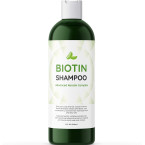 Natural Biotin Shampoo for Men and Women - Sulfate Free Volumizing Shampoo for Thinning Hair with Biotin Keratin and Essential Oils for Hair Care - Advanced Thin Hair Shampoo with Biotin Hair Vitamins