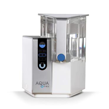 AquaTru - Countertop Water Filtration Purification System with Exclusive 4-Stage Ultra Reverse Osmosis Technology (No Plumbing or Installation Required) | BPA Free AquaTru - Countertop Water Filtration Purification System with Exclusive 4-Stage Ultra Reverse Osmosis Technology (No Plumbing or Installation Required) | BPA Free