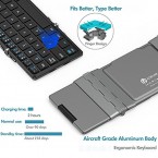 Buy iClever Bluetooth Folding Keyboard with Sensitive Touch Pad Online in UAE
