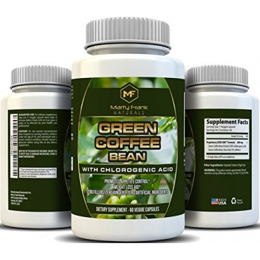 Buy Marty Frank Naturals Green Coffee Bean with Clorogenic Acid For Weight Loss and Blood Pressure Control Online in UAE