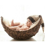 aixiang newborn baby photo props basket infant photography prop moon style shop online in UAE