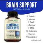 Nootropic Brain Booster with Copper, Memory, Mind, Focus, Promotes Concentration and Mental Performance Sale in UAE