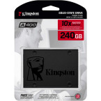 Kingston 240GB A400 SATA 3 2.5" Internal SSD SA400S37/240G - HDD Replacement for Increase Performance