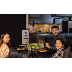 NUBE: Atmospheric Water Generator 8 gal/day - Alkaline + Ionized + Mineralized- Fluoride and Chlorine Free - Sustainable - Carbon + Osmosis Filter - UV - Cooler/Heater Dispenser - Dehumidifier (White)