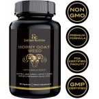 Premium Horny Goat Weed Extract for Men & Women - Maca Root, L-Arginine, Tongkat, Ginseng, Saw Palmetto. 1000mg Epimedium Icariins. Immune Support, Stamina, Energy Pills, Performance Herbal Supplement