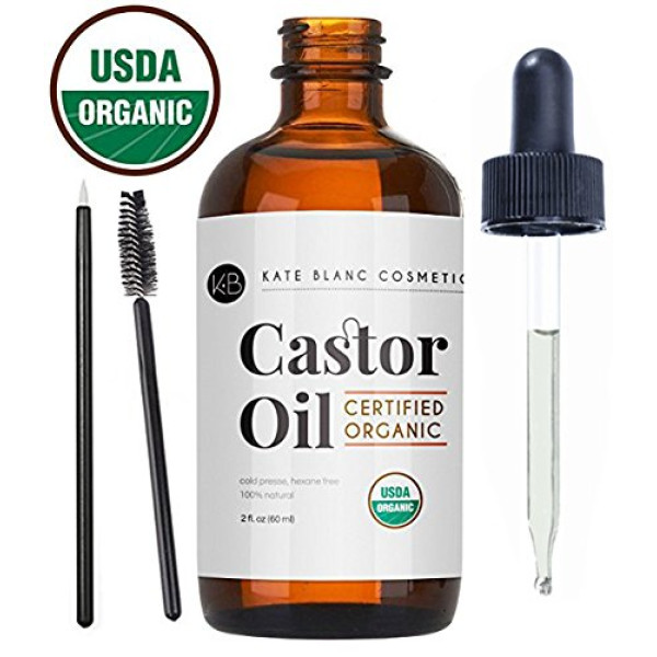 Castor Oil (2oz) Usda Certified Organic, 100% Pu..