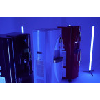 NUBE: Atmospheric Water Generator 8 gal/day - Alkaline + Ionized + Mineralized- Fluoride and Chlorine Free - Sustainable - Carbon + Osmosis Filter - UV - Cooler/Heater Dispenser - Dehumidifier (Black)