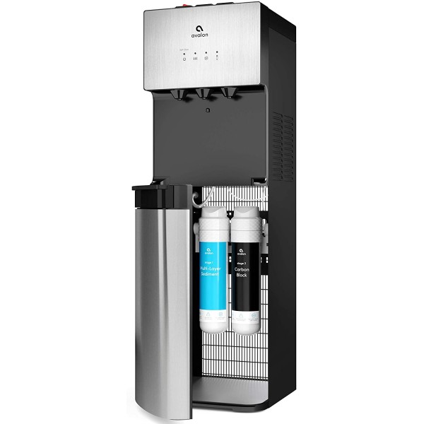 Avalon A5 Self Cleaning Bottleless Water Cooler Dispenser, UL/NSF/Energy star, Stainless Steel, full size