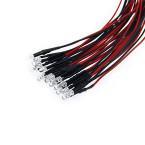 alitove 3mm 12v white led pre wired prewired 20cm bulb lamp shop online in UAE