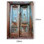Shop Seamless Washable Mulsin Vintage Wooden Door for Photography Imported from USA