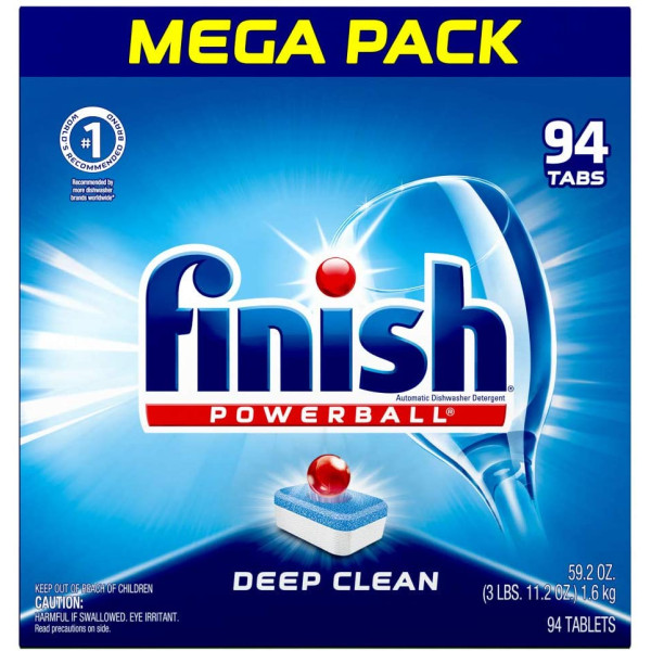 Finish - All In 1 - 94ct - Dishwasher Detergent ..