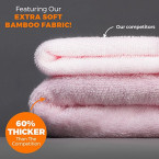 luxury hooded baby towel and washcloth extra soft bamboo baby towels shop online in UAE