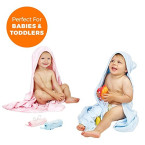 luxury hooded baby towel and washcloth extra soft bamboo baby towels shop online in UAE