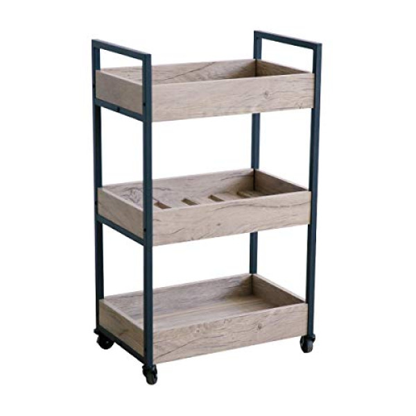 High Quality 3 Tier Rolling Utility Storage Cart..