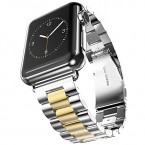 Original Leefrei Stainless Steel Replacement Strap Watch Band Compatible with Apple Watch Series 4 imported from USA