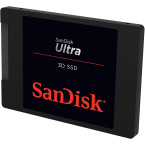 SanDisk - SDSSDH3-1T00-G25 Ultra 3D NAND 1TB Internal SSD - SATA III 6 Gb/s, 2.5"/7mm, Up to 560 MB/s - SDSSDH3-1T00-G25 Black