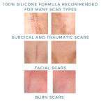 Advanced Silicone Scar Gel for Face, Body, Surgical, Burn, Acne and C Section Scar Treatment, Clinically Proven Shop in UAE