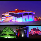 shop original waterproof outdoor color changing led security light imported from usa