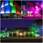 shop original waterproof outdoor color changing led security light imported from usa