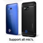 High Quality Spigen Rugged Armor HTC U11 Case with Resilient Shock Absorption sale in Pakistan