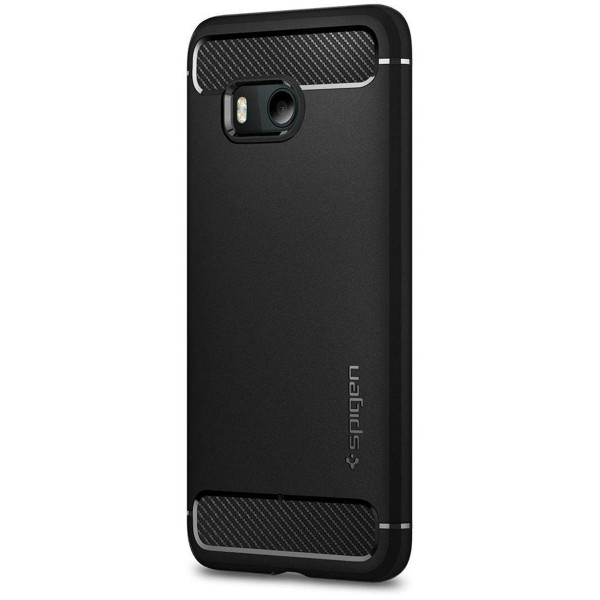 High Quality Spigen Rugged Armor HTC U11 Case with Resilient Shock Absorption sale in Pakistan
