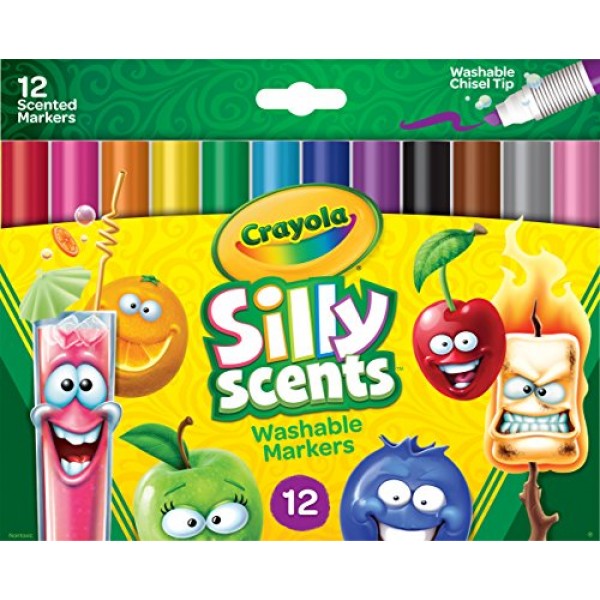Buy Crayola Silly Scents Washable Scented Markers Online in Pakistan