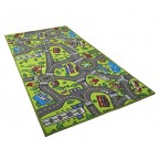 Buy Kids Carpet Playmate Rug City Life Great for Playing With Cars and Toys Sale in UAE