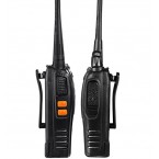 Arcshell Rechargeable Long Range Two-way Radios with Earpiece 2 Pack UHF 400-470Mhz Walkie Talkies Li-ion Battery and Charger included