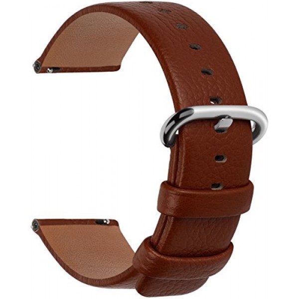 12 Colors Genuine Leather Watch Strap by Fullmosa Sale in UAE