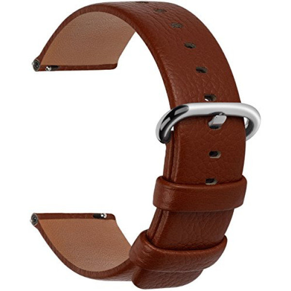 12 Colors Genuine Leather Watch Strap by Fullmosa Sale in UAE