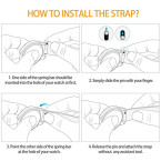 12 Colors Genuine Leather Watch Strap by Fullmosa Sale in UAE