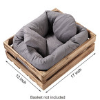 sunmig newborn baby photo wheat donut posing pillow basket filler stuffer shop online in UAE