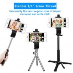 High Quality Universal Phone Tripod Mount, Adapter Cell Phone Stand Holder Selfie Mount Clip Imported From USA
