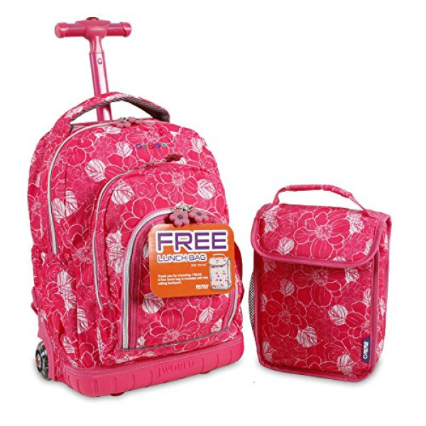 J World New York Lollipop Kids' Rolling Backpack..