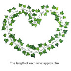 Artificial Ivy Fake Greenery Vine Leaves for Home sale in UAE