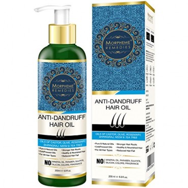 Original Morpheme Anti-Dandruff Hair Oil 200ml Sale In UAE