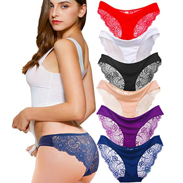 Invisible Seamless Bikini Underwear Half Back Co..