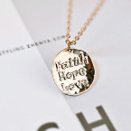 Buy Aukmla Gold Layered Necklace Pendant Jewelry for Women and Girls Online in UAE