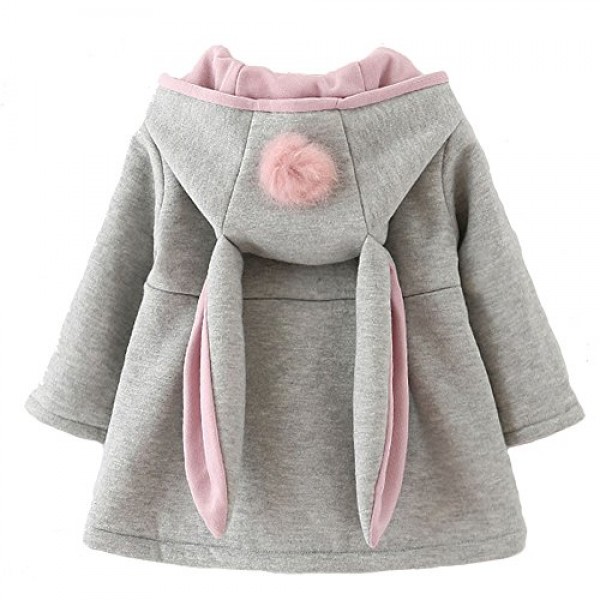 Buy online Import Quality Toddler Rabbit Hoodie for girls in UAE  