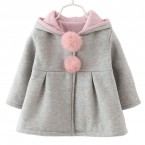 Buy online Import Quality Toddler Rabbit Hoodie for girls in UAE  
