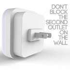 Original Vivii CYJ08 Plug-in LED Night Light Lamp with Dusk to Dawn Sensor sale in UAE