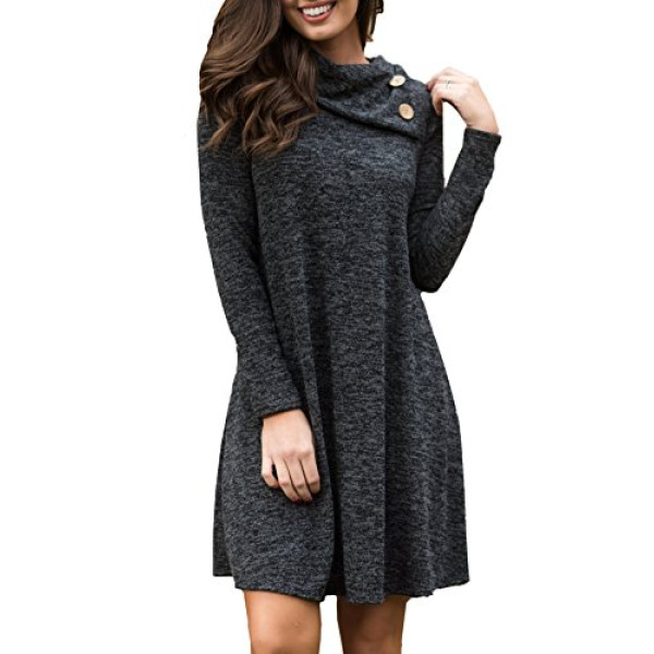 Get Online High Quality Women`s Turtleneck Long ..