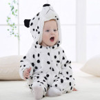 birdfly unisex baby cute flannel romper zip up hoodie jumpsuit toddler animal costume shop online in UAE