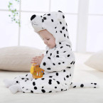 birdfly unisex baby cute flannel romper zip up hoodie jumpsuit toddler animal costume shop online in UAE