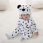 birdfly unisex baby cute flannel romper zip up hoodie jumpsuit toddler animal costume shop online in UAE
