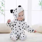 birdfly unisex baby cute flannel romper zip up hoodie jumpsuit toddler animal costume shop online in UAE