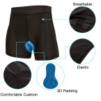 Buy REEHUT Men's Padded Bicycle Cycling Underwear Shorts Online in UAE