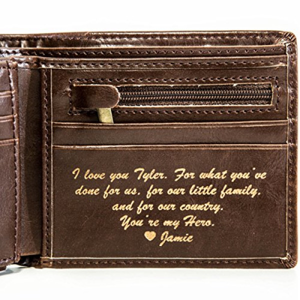 Buy Personalized Mens Wallet - Leather Wallet, T..