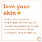 Original Eve Hansen Vitamin C Eye Gel - Reduce Age Spots, Dark Circles and Eye Puffiness Sale in UAE