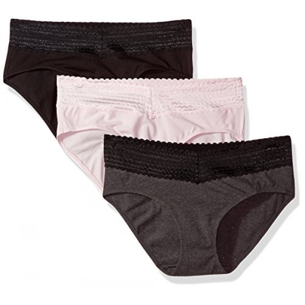 3 Pack Lace Hipster Panties for Women sale in UAE